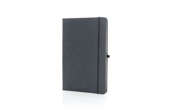 A5 Hardcover Notizbuch aus PU/grau