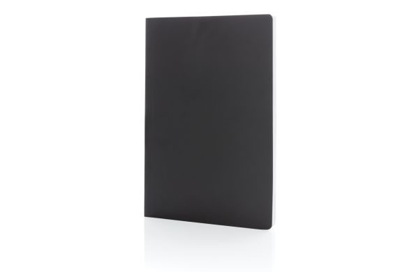 Impact Softcover A5 Notizbuch mit Steinpapier/schwarz