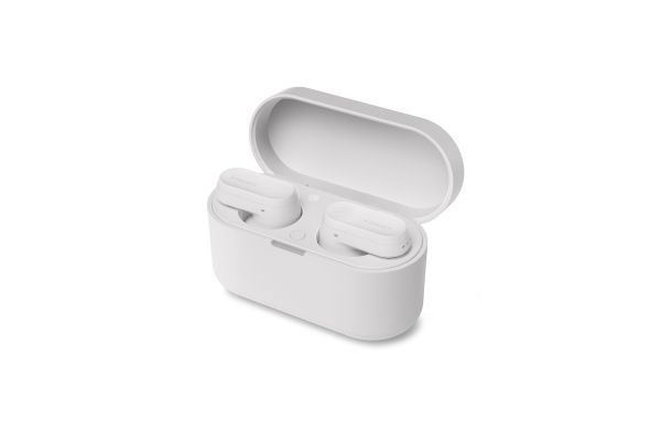 Philips Noise Cancelling Pro Ohrhörer mit bis zu 24 Stunden Spielzeit, weiss