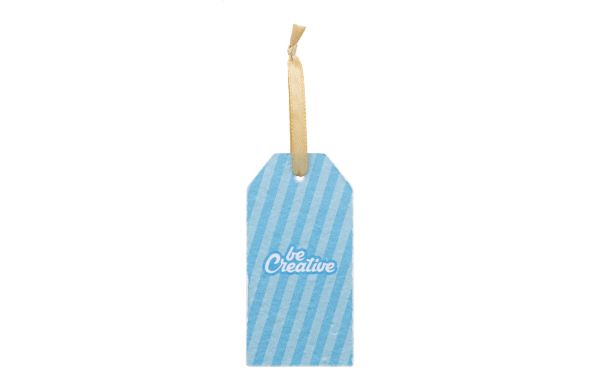PrinTag Seed Individueller Geschenkanhänger aus Saatpapier, weiss