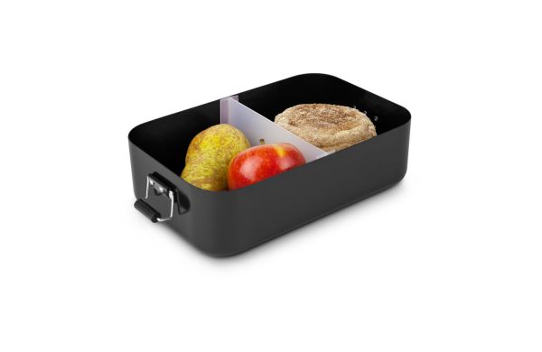 ROMINOX® Lunchbox // Quadra Schwarz matt XL