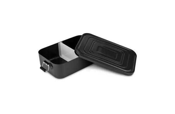 ROMINOX® Lunchbox // Quadra Schwarz matt XL