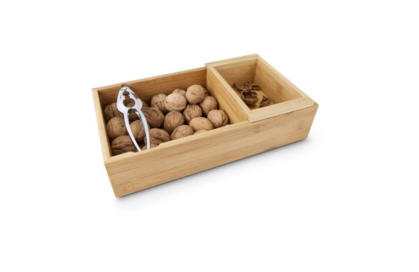Geschenkset: Nuss-Nux, Nussknacker-Set mit 400 g Nüssen