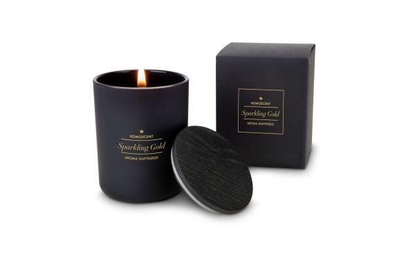 ROMOSCENT® Aromakerze Sparkling Gold