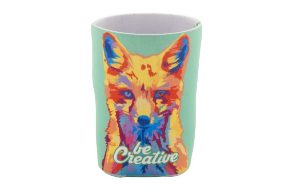 RPET Dosenkühler PrintCan, weiß