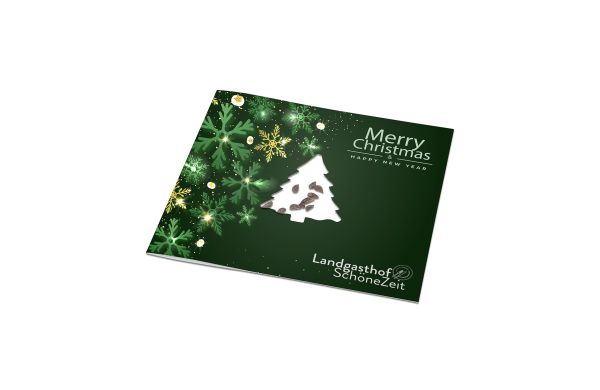 Samen-Karte Tannenbaum
