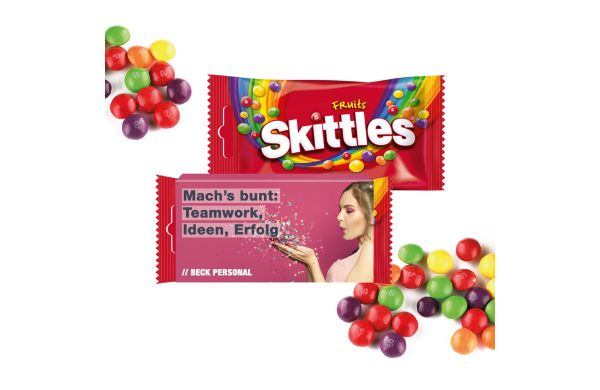 Skittles® Werbeschuber