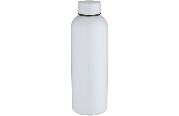 Spring 750 ml RCS-zertifizierte einwandige Sublimation Trinkflasche aus recyceltem Edelstahl, weiss