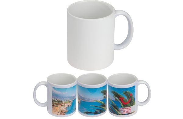 Sublimationstasse, 300ml - weiß