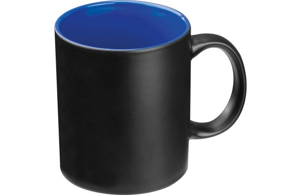 Tasse aus Porzellan, 300ml - blau