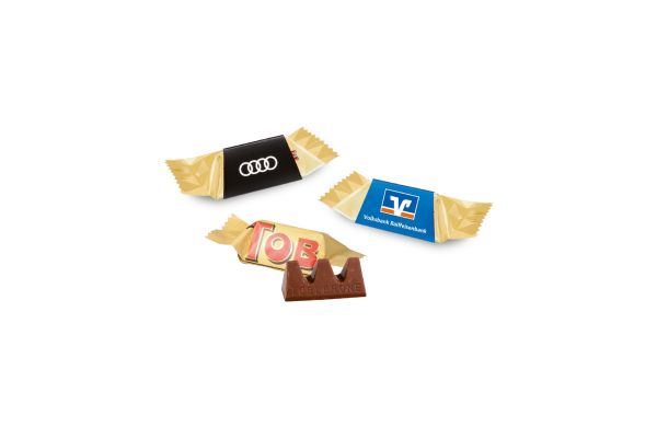 TOBLERONE Minis mit Werbschuber Klimaneutral FSC