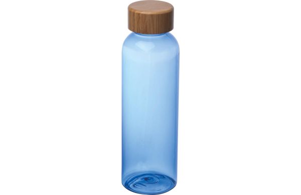 Trinkflasche-aus-PET-mit-Bambusdeckel-500ml-blau