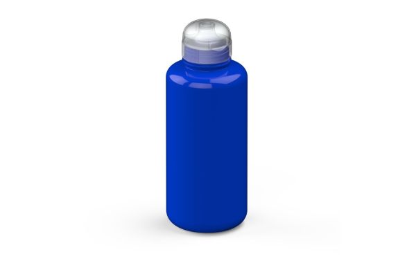 Trinkflasche "Sports", 1,0 l, blau/transparent