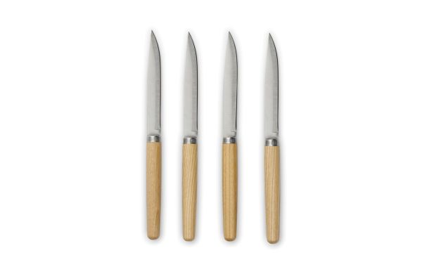 VINGA Retro Fleischmesser/silber