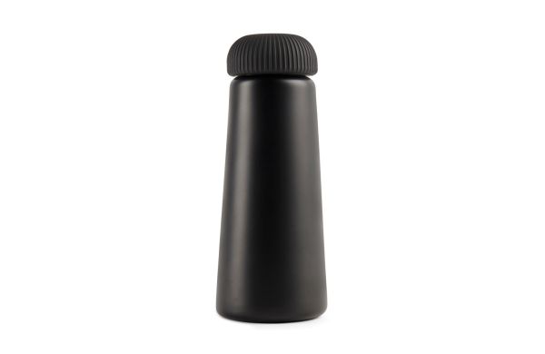 VINGA Erie 450ml Vakuumflasche aus RCS recyceltem Stahl/schwarz