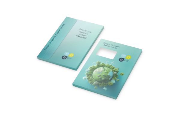 Versandmappe Recyclingkarton A4 Unterlagenversand - mit Fenster