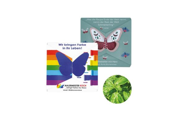 Verschluss - Samenkarte Schmetterling