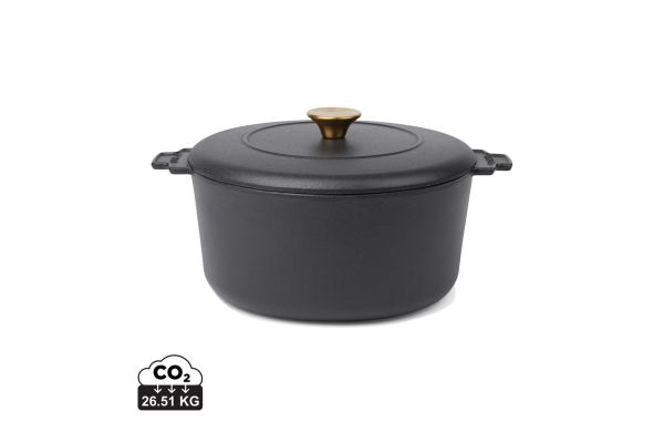 VINGA Monte Heritage Kokotte 5,5 L, schwarz
