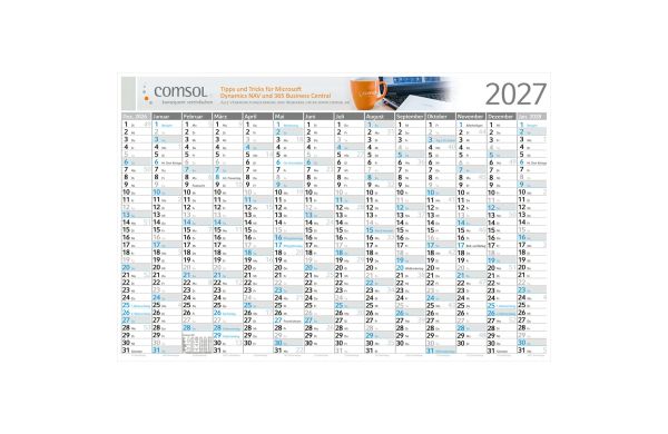 Wandplaner Horizont EXPRESS 1.020 × 680 mm 14 Monate