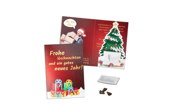 Weihnachtsbaum-Karte
