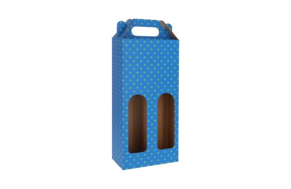 Weinkarton CreaBox Wine D, weiß