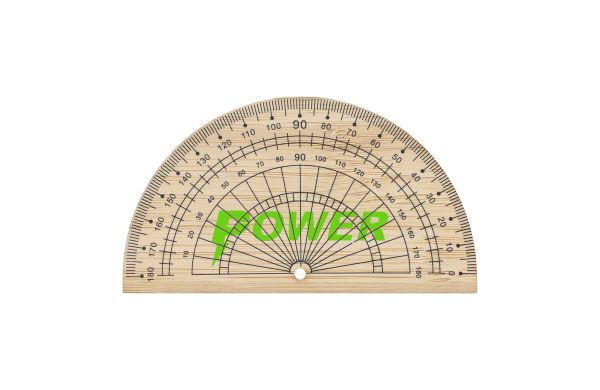 Winkelmesser aus Bambus, natur