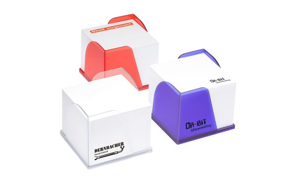 Zettelbox Gamma_ gefrostet blau