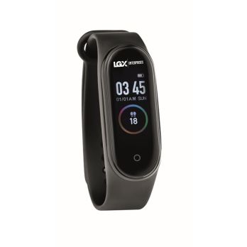 4.0 Fitness Smart Watch mit Silikonarmband
