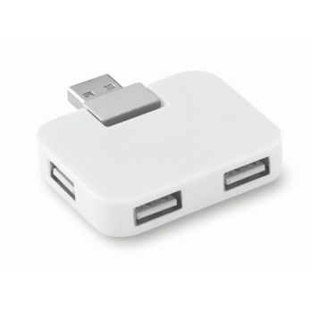 SQUARE 4 Port USB Hub