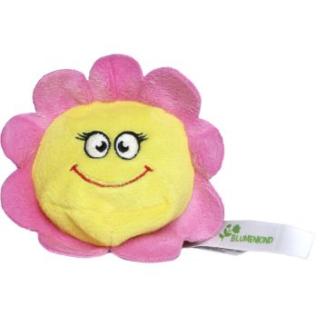 Blume mit Slogan Blumenkind