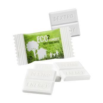 DEXTRO ENERGY im Papierflowpack