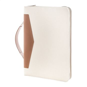 Dokumentenmappe aus recyceltem Canvas Carbasa Zip