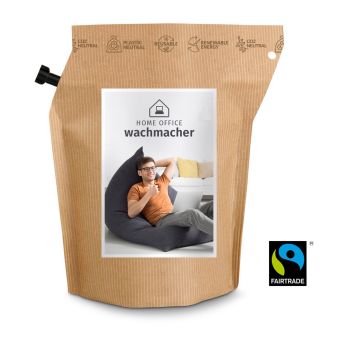 Geschenkartikel: Home-Office Wachmacher Kaffee Brühbeutel Honduras, wiederverwendbar, Fairtrade
