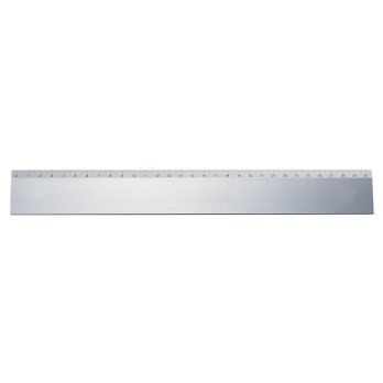Lineal aus Aluminium "Metall"