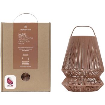 Originalhome Lampion tragbare Laterne aus recyceltem Material