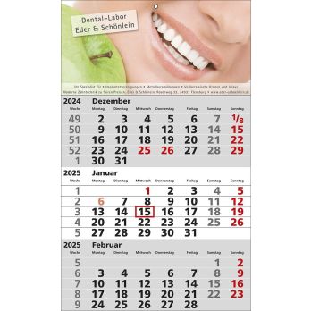 Wandkalender Standard 1