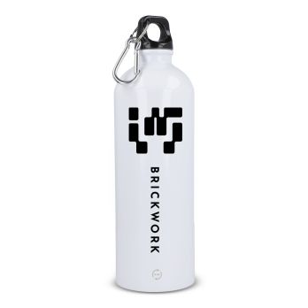 R-Edelstahl einwandige Flasche mit Karabiner 750ml