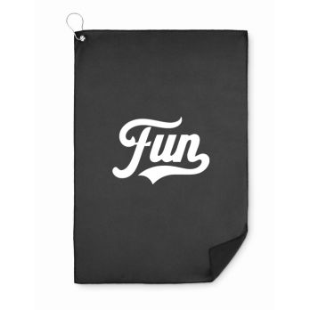 TOWGO RPET-Golfhandtuch mit Haken