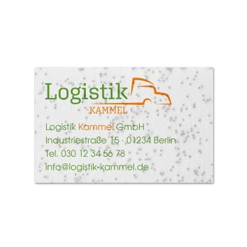 Samenpapier Visitenkarte