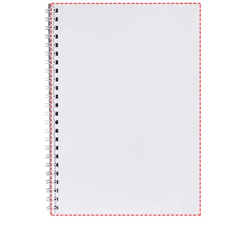 Vorderseite (Hochformat, Rücken links) (210 x 297 mm)