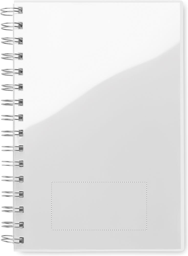 Transparente Vorderseite (4 x 8 cm)