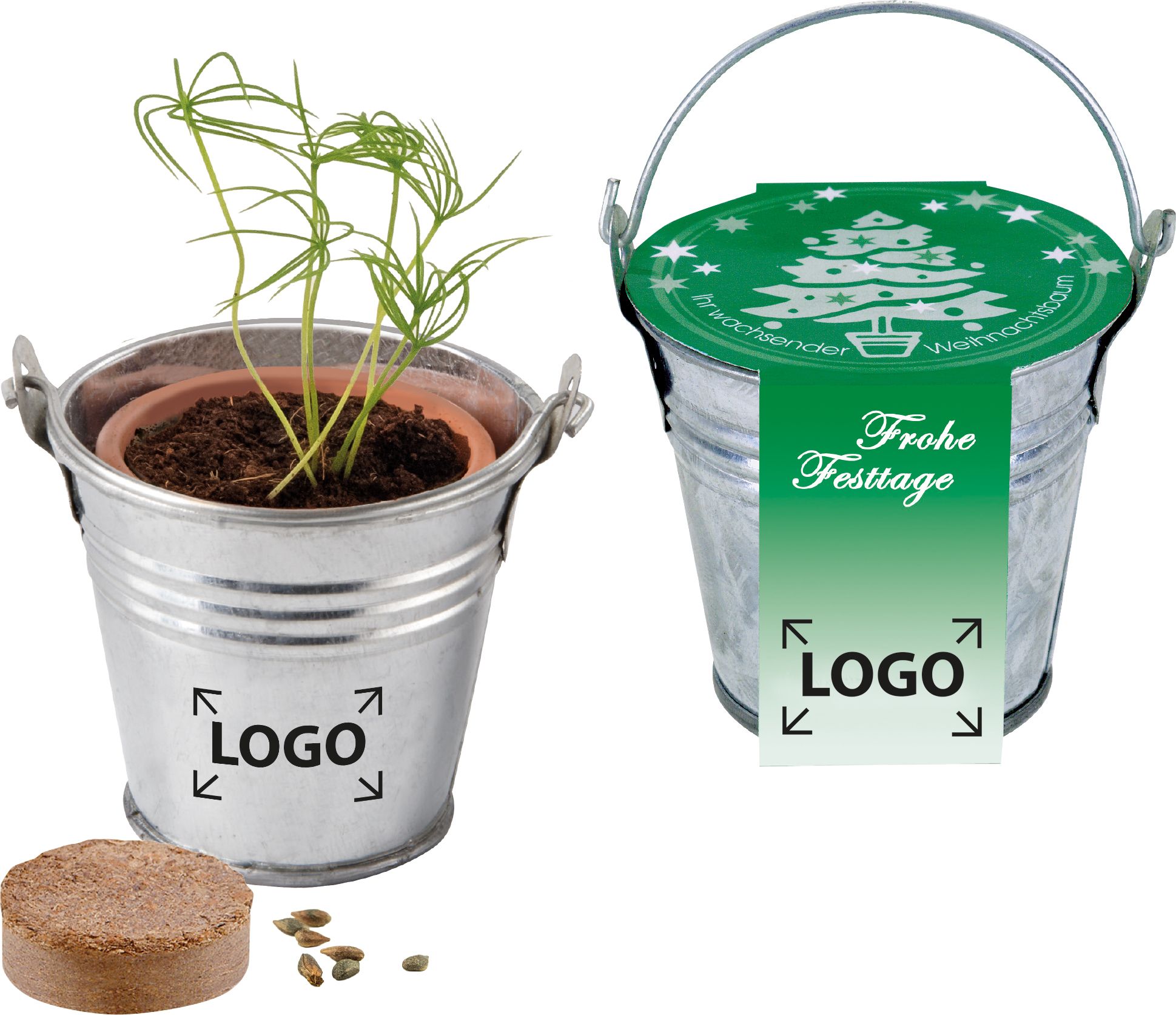 auf die Banderole (24,0 x 6,0 cm)