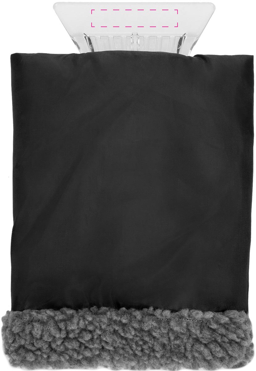 mittig auf Kratzer (6x1,2 cm)