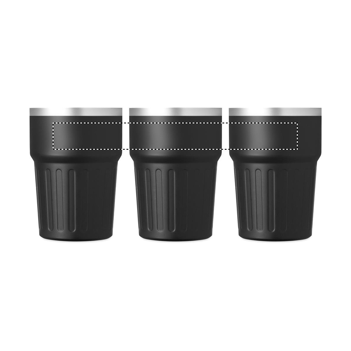 Becher rundum (25 x 230 mm)