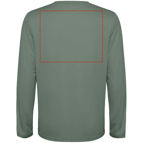 Großflächig auf die Rückseite (28 x 23 cm )