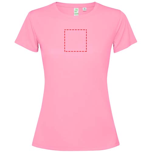 Großflächig auf die Vorderseite (9,9 x 9,9 cm )