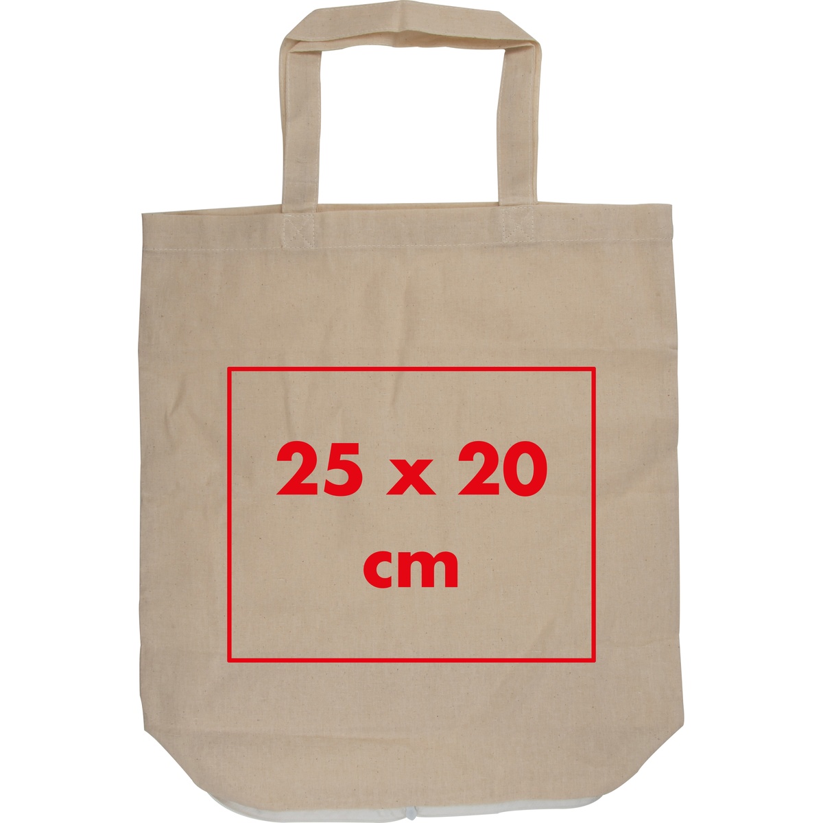 Auf die Tasche/Beutel (25 x 20 cm)