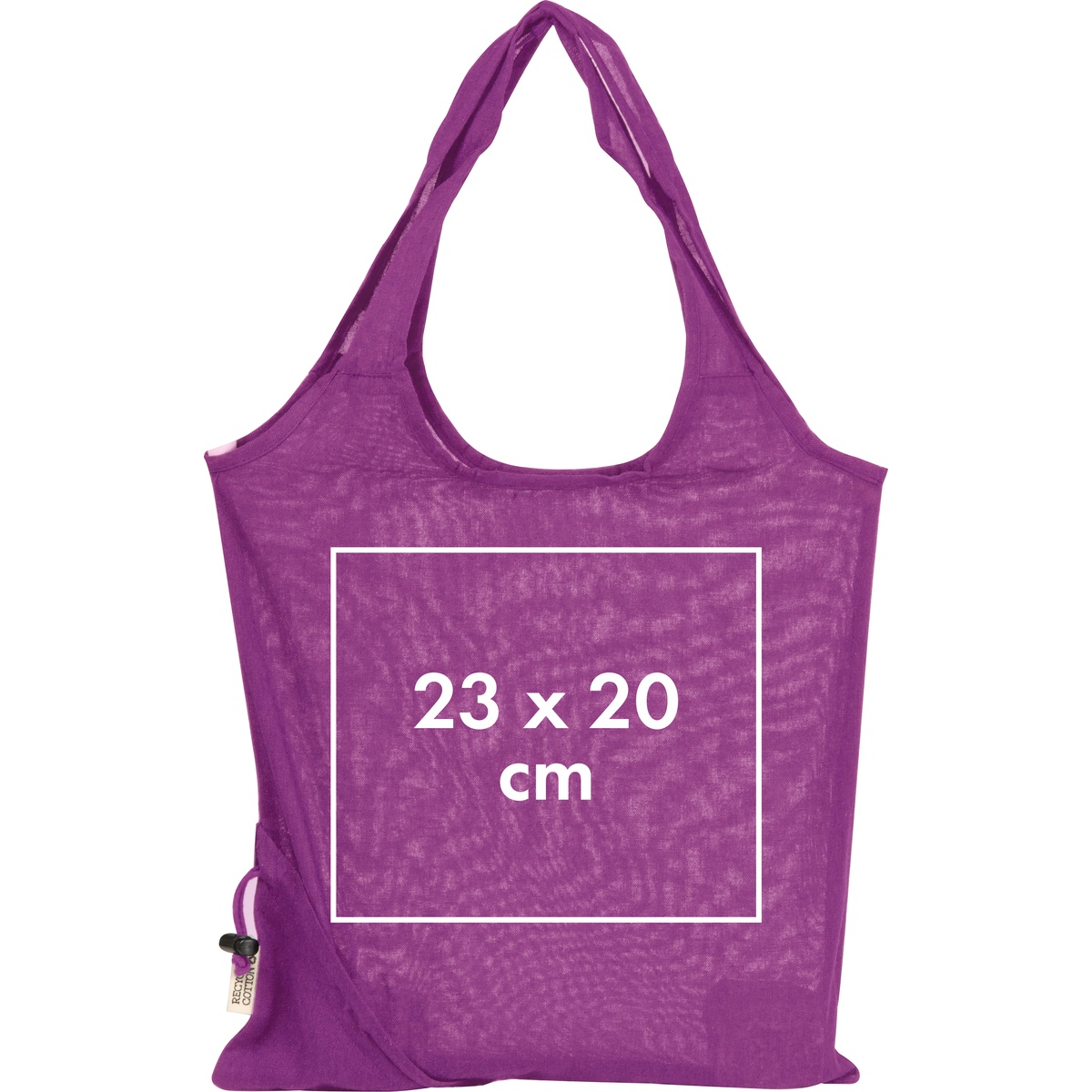 Auf die Tasche/Beutel (23 x 20 cm)