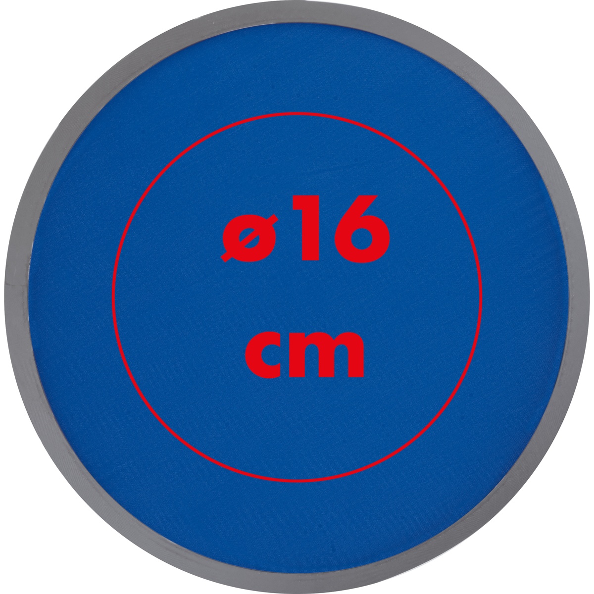 Auf der Vorderseite (ø 16 cm)