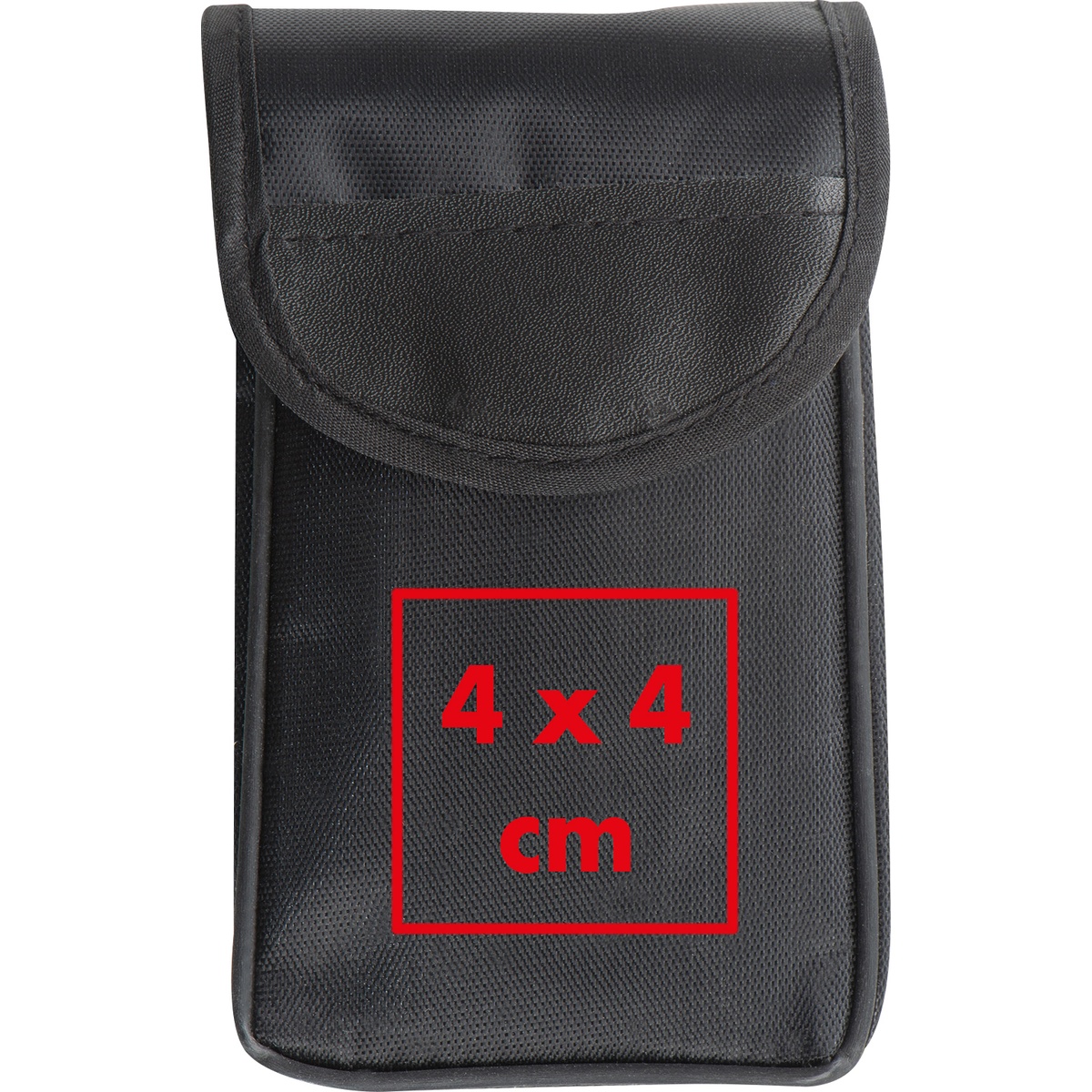 Auf die Tasche/Beutel (4 x 4 cm)